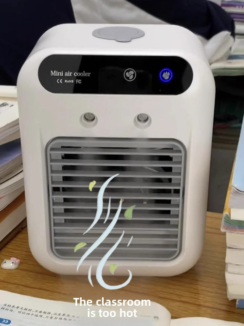 AirFlow Cube™ — Le rafraîchisseur d’air de bureau 3-en-1