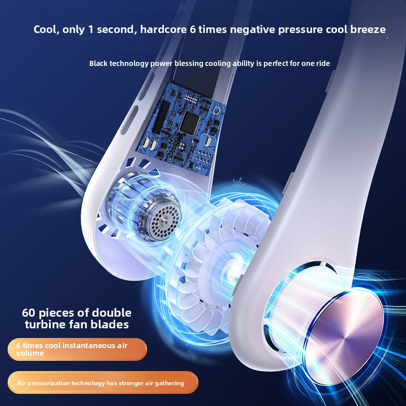 AirFlow Go™ — Le ventilateur de cou mains-libres, sans pales
