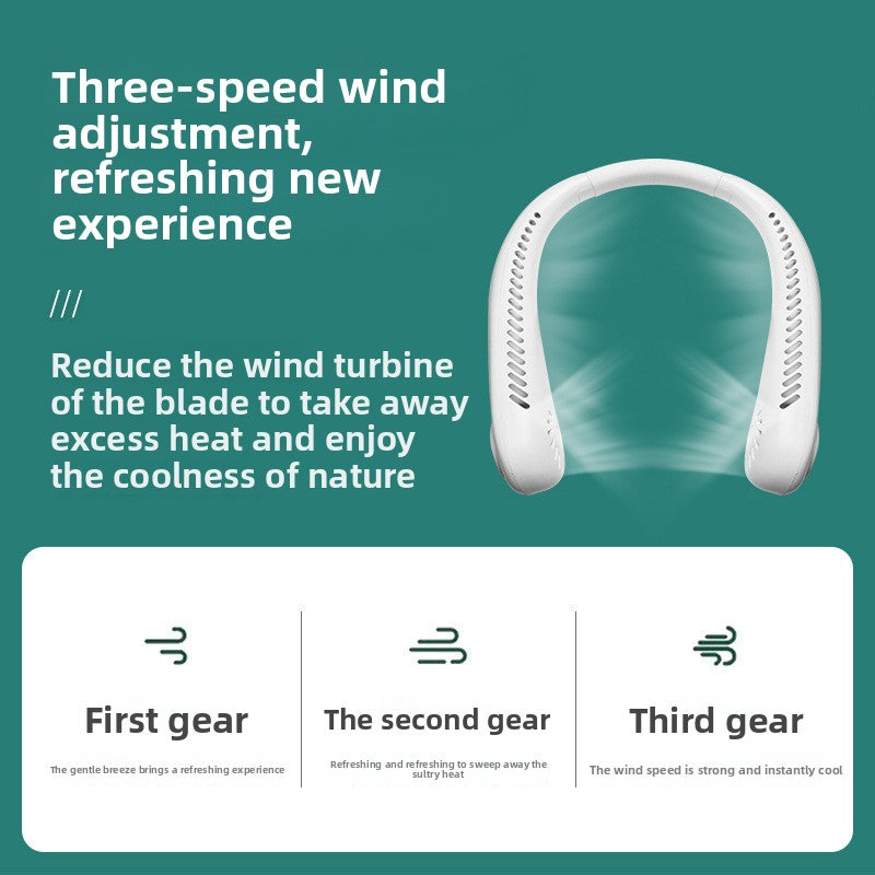 AirFlow Go™ — Le ventilateur de cou mains-libres, sans pales