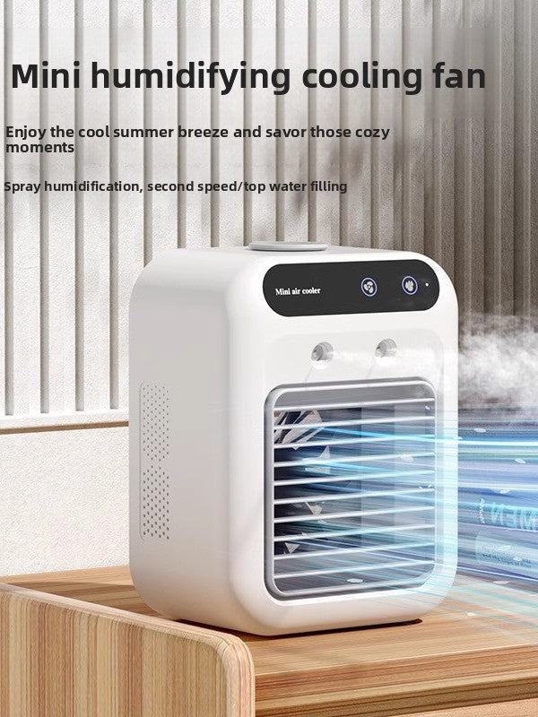 AirFlow Cube™ — Le rafraîchisseur d’air de bureau 3-en-1
