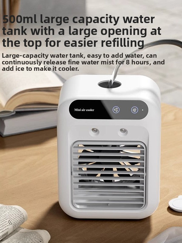 AirFlow Cube™ — Le rafraîchisseur d’air de bureau 3-en-1